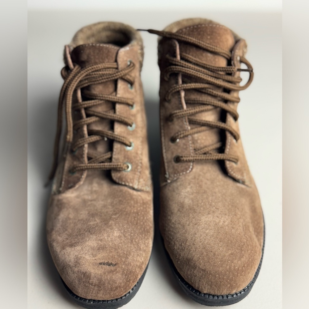 Rugged Outback Suede Lace Up Boots size 11 - Picture 7 of 7
